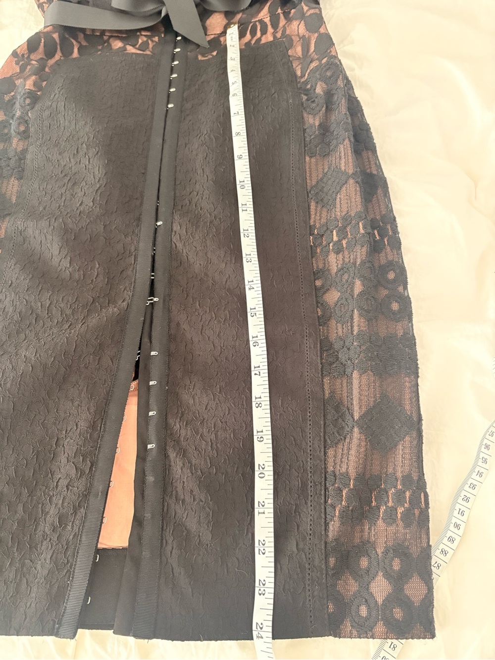 Anthropologie by Byron Lars Carassima Black Lace Midi Dress - Picture 7 of 7